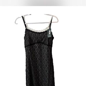 Wild Fable Black Lace Chemise